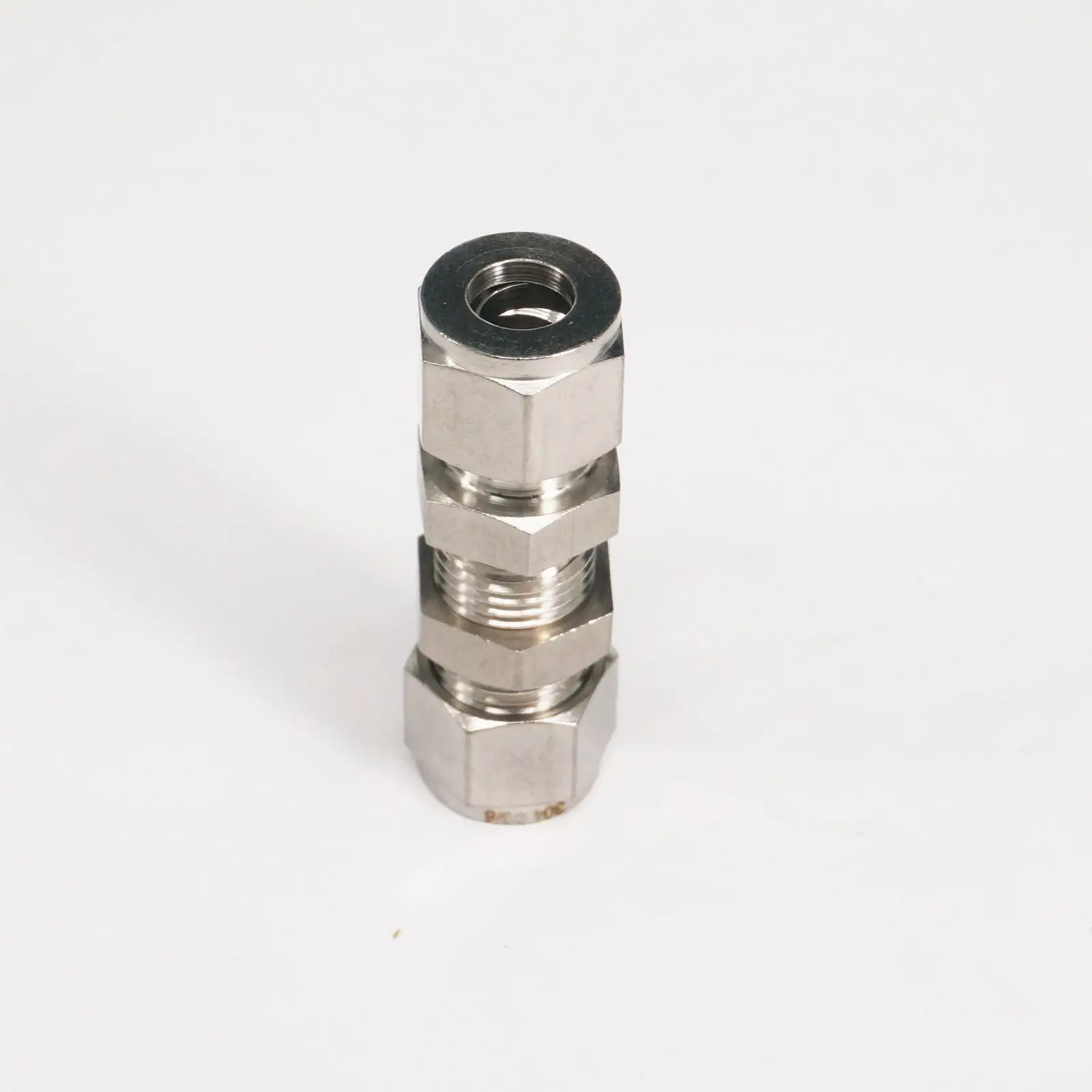 Stainless steel fit quot od tube bulkhead adapter