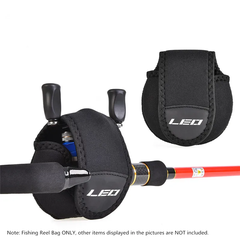 Durable Reel Bag 11*12*6.5cm Neoprene Baitcasting Fishing Reel