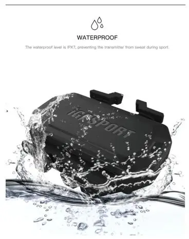 IGPSPORT двойной режим поддержка bluetooth и ant + датчик скорости частоты вращения педалей