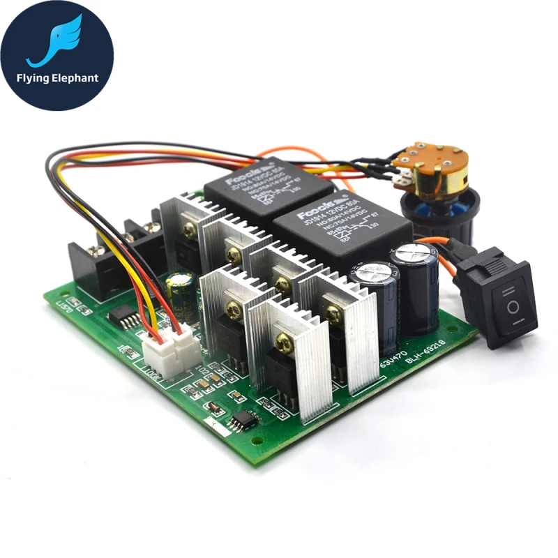 DC Speed Motor Controller Forward Reverse 10 50V 40A 60A For Brush