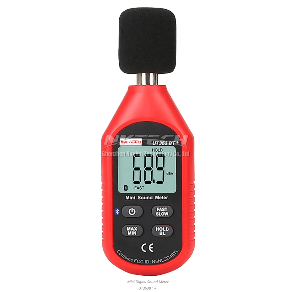 Koop NKTECH UT333BT + Bluetooth Mini LCD Digitale Air Temperatuur vochtigheidsmeter Thermometer Hygrometer Gauge Tester UT333 Upgrade