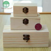 Ручной работы ремесло дома хранения коробки Шестигранник/прямоугольной формы старинная деревянная коробка ювелирных изделий случае