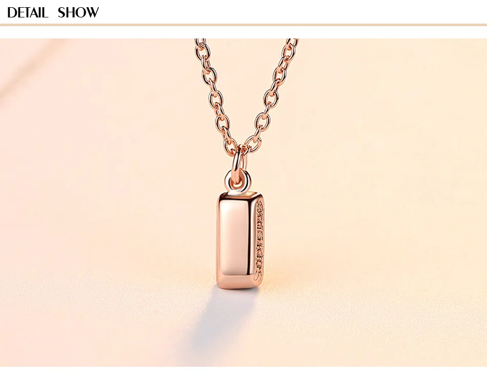 

S925 sterling silver necklace new fashion women's pendant necklace GL08