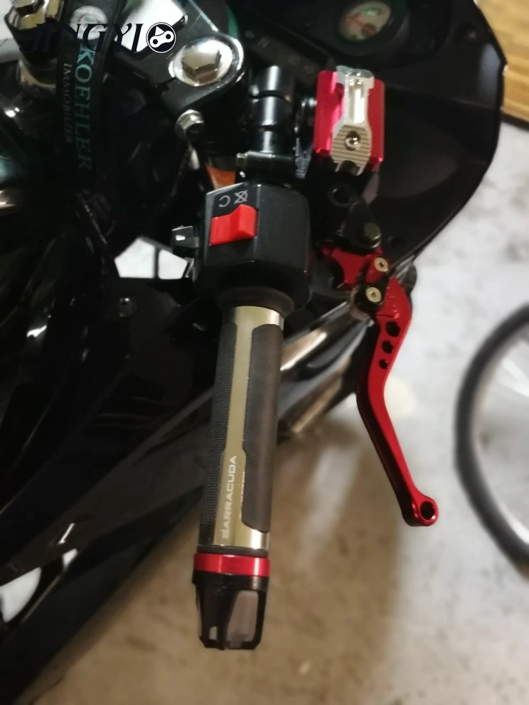 Cilindro maestro de palanca de freno de embrague hidráulico de motocicleta CNC para cb 400 leve freno frizone moto ltz 400 cbr250r