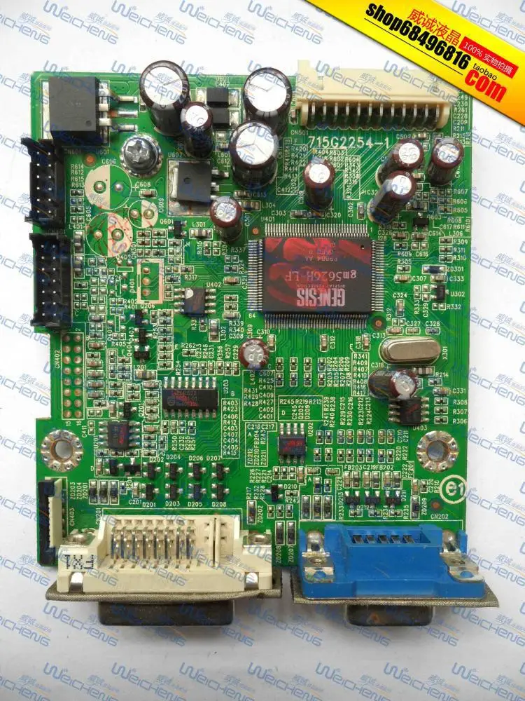 

Free Shipping>1908FP logic board 715G2254-1 driver board-Original 100% Tested Working
