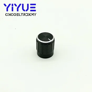 

5PCS Aluminum Alloy Potentiometer Knob Anti Slip / diameter 15MM / high 17MM 15 * 17 /Electronic Component