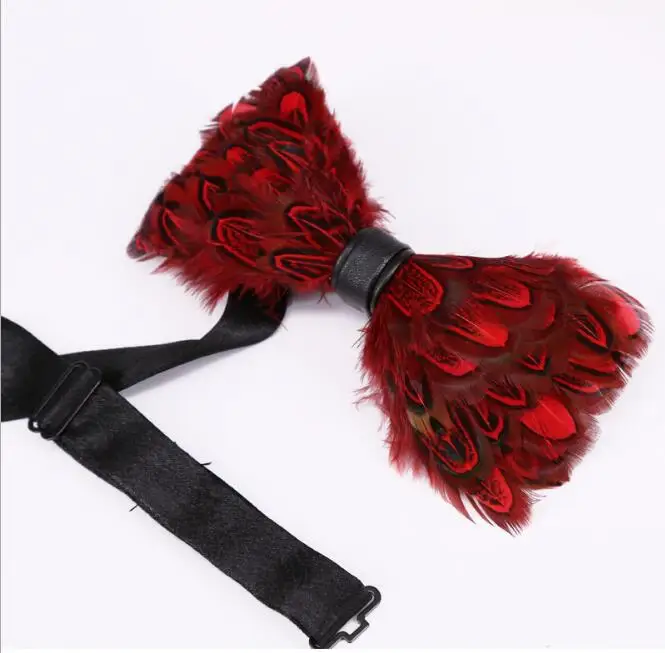 1 шт. мужской галстук бабочка с павлиньими перьями|bow tie for men|feather bow tiebow |