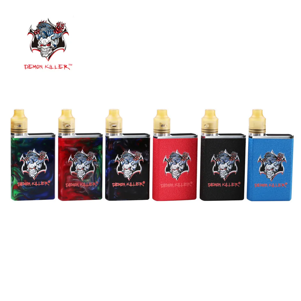 

Electronic Cigarette Kits Original Demon Killer Tiny Box Mod with Tiny RDA Atomizer Mini Vape Tank Huge Cloud Vapor