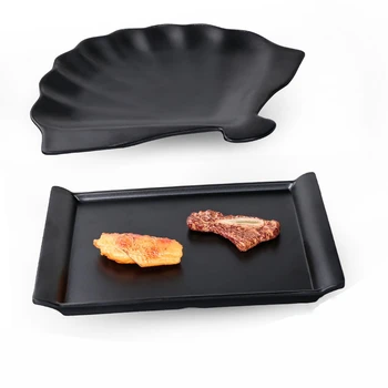 

Plastic Plates Sets Sushi Dish Christmas Tray Serving Tray Multi-Function Container Separated Grid Dish Platos Dinner Plate 1pcs