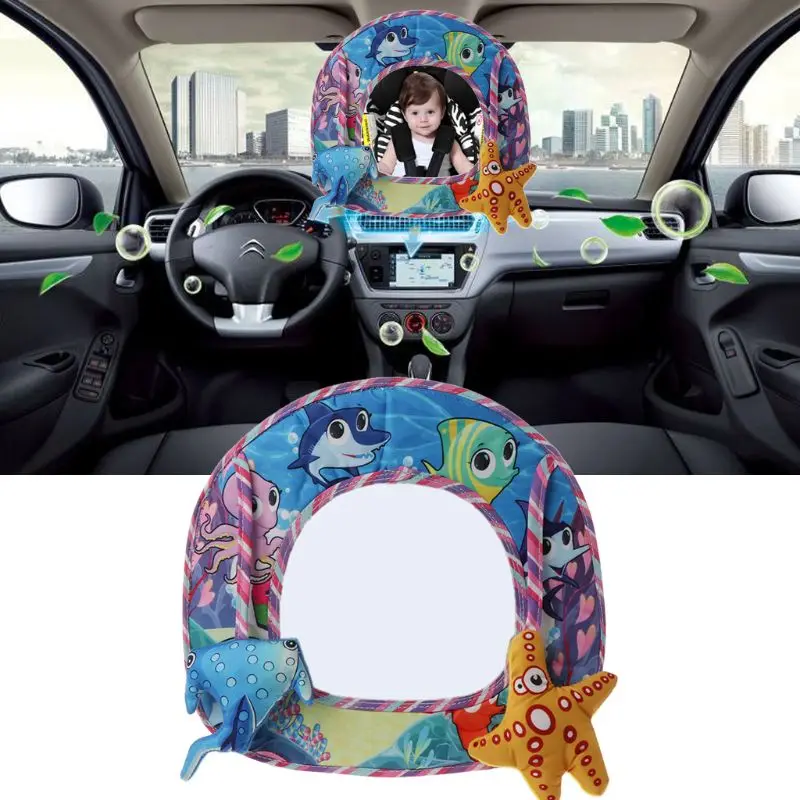 

Car Back Seat Baby Rear Facing Mirrors Baby Safety Easy View Mirror Adjustable Useful Infant Monitor for Kids Toddler Child 2019