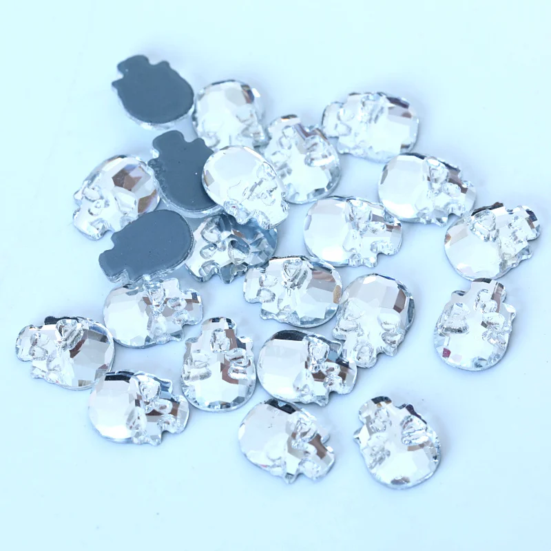 

50pcs High Quality Crystal Special Shapes Hot Fix Rhinestones Hotfix Strass Iron on Fabric Stones for Transfer Design E7059