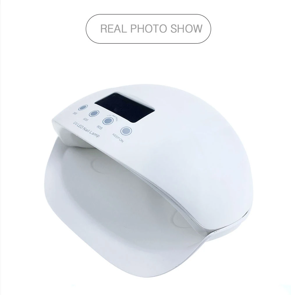 Большая скидка 50 Вт Sun5es Светодиодный УФ лампа для ногтей автоматический датчик профессиональный педикюр маникюрный светильник Сушилка машина ЖК-дисплей экран