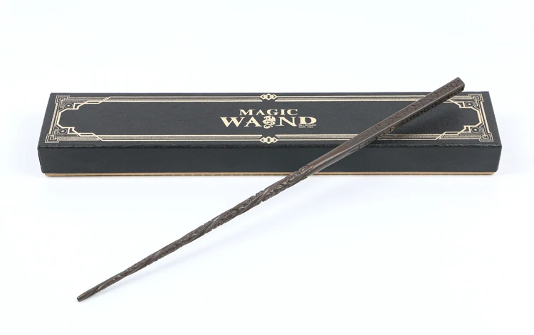 Новейшая волшебная палочка Властелин Смола металлический сердечник COS волшебная палочка игрушки для детей волшебная палочка с подарочной лентой упаковка коробки