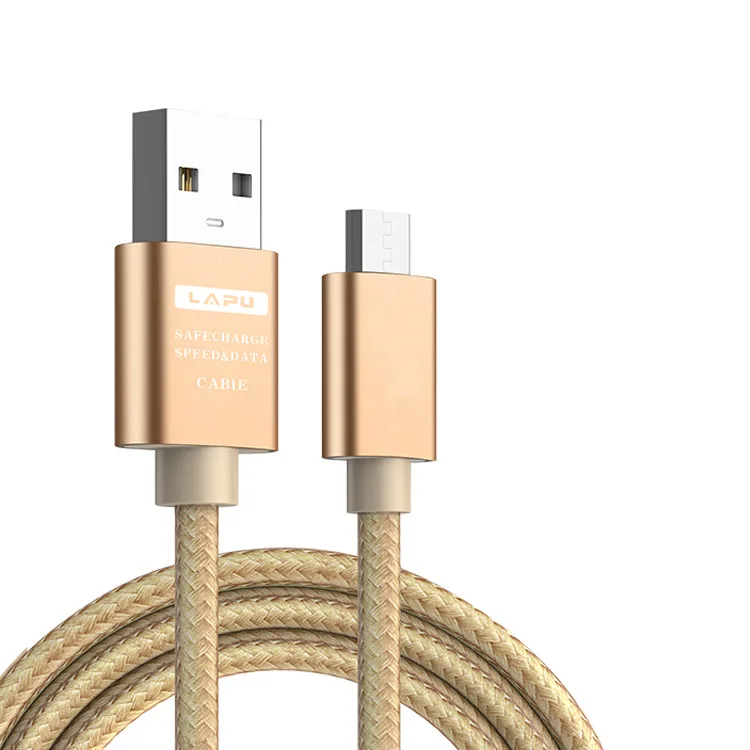

data line suitable for customization of Android alloy braided nylon charging wire for Apple 8 iPhone X mobile phone data line
