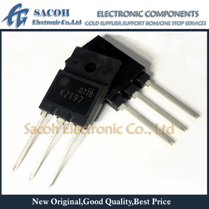 

New Original 10Pcs 2SK2197 K2197 OR 2SK2195 OR 2SK2193 OR 2SK21970 ITO-3P 20A 500V Power MOSFET