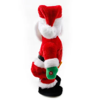 

Christmas New Gift Dancing Electric Musical Toy Santa Claus Doll Twerking Singing