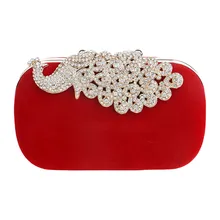 ISHOWTIENDA женские ручные сумки с павлином вечерние сумки вечерние блестящие клатчи кошелек сумка через плечо сумка женский клатч сумка