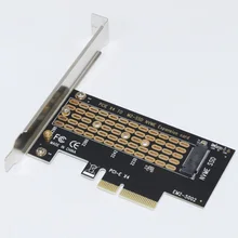 SSD к PCI Express 4X карты расширения m.2 M адаптер ключ карты Компьютерные аксессуары QJY99