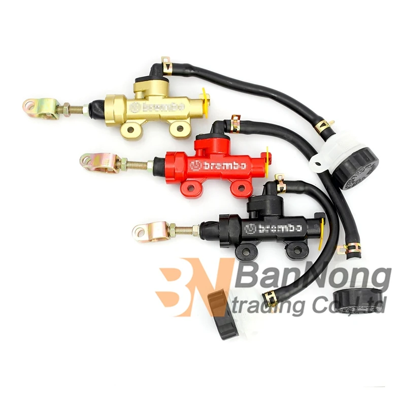 

Motorcycle Rear Brake Master Cylinder Pump For Honda CBR250 CB-1 CB400 VTEC 1/ 2 /3 CBR400 VT250 Horent 250