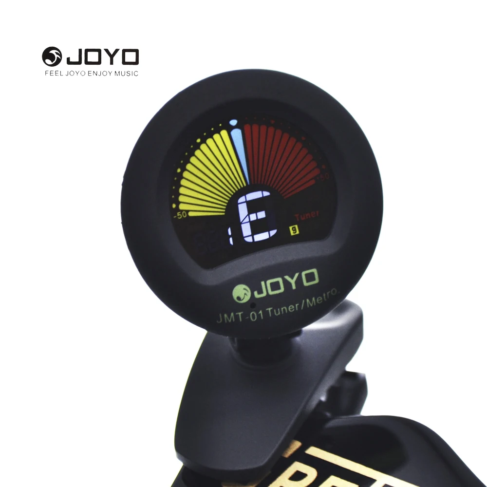 JOYO JMT 01 Portable Guitar Clip on Electric Tuner for Guitar Bass Violin Ukulele afinador de