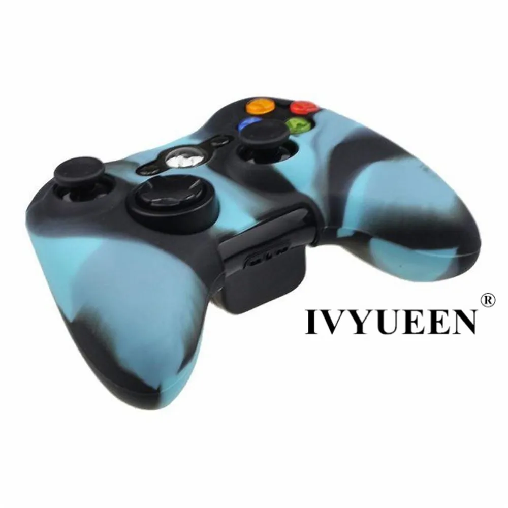 Защитный чехол IVYUEEN Camo для microsoft Xbox 360 проводной/беспроводной контроллер силиконовый чехол для X Box 360