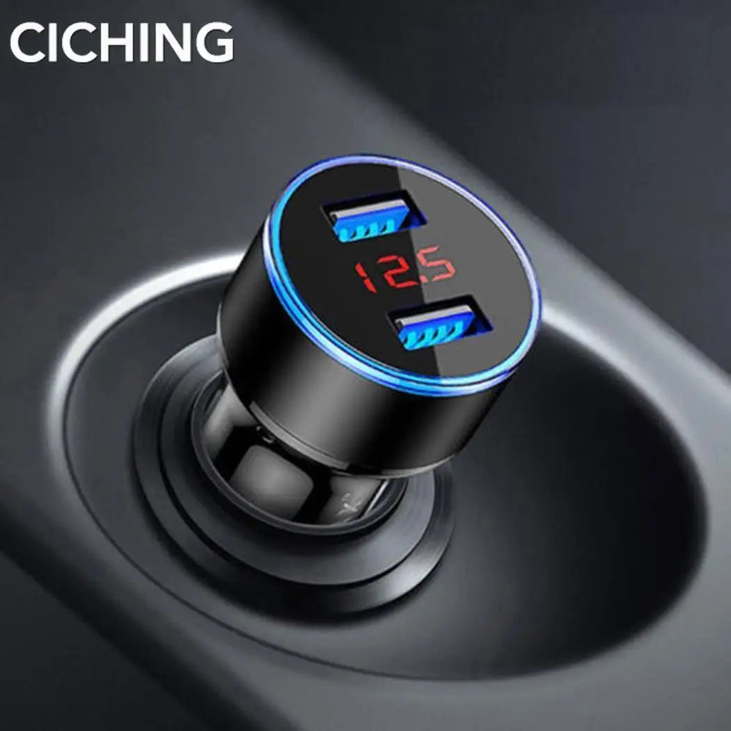 

Car styling 2 USB Output Car Charger for Great Wall Haval Hover H3 H5 H6 H7 H9 H8 H2 M4 for Chery A1 A3 Amulet A13 E5 Tiggo E3