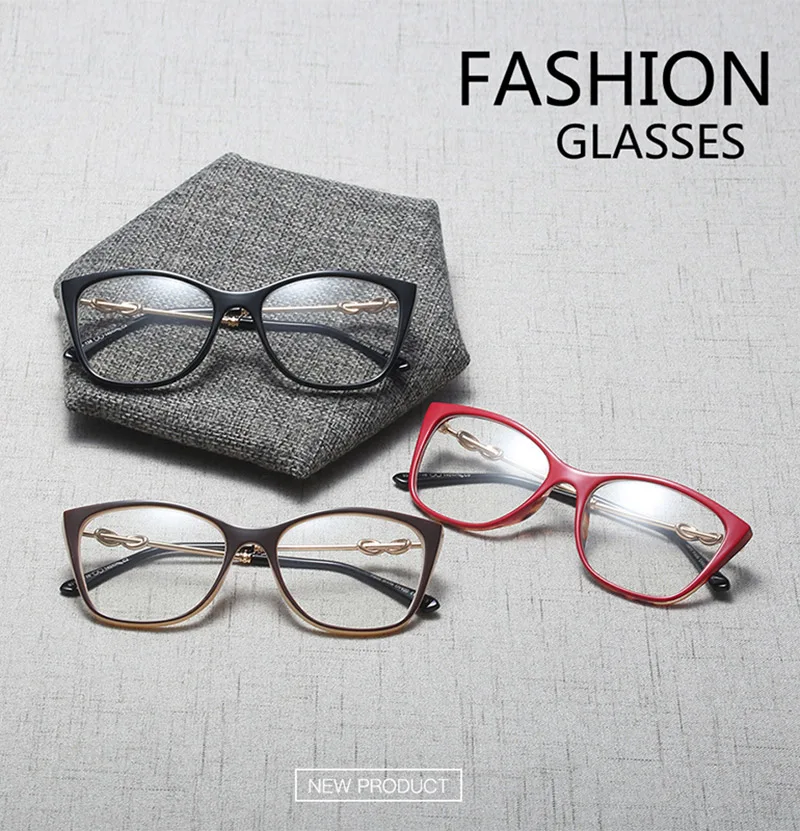 Полупрозрачная оправа, оптические очки, полная оправа, женские очки по рецепту, оправа, женские цветные очки, дизайнерский бренд
