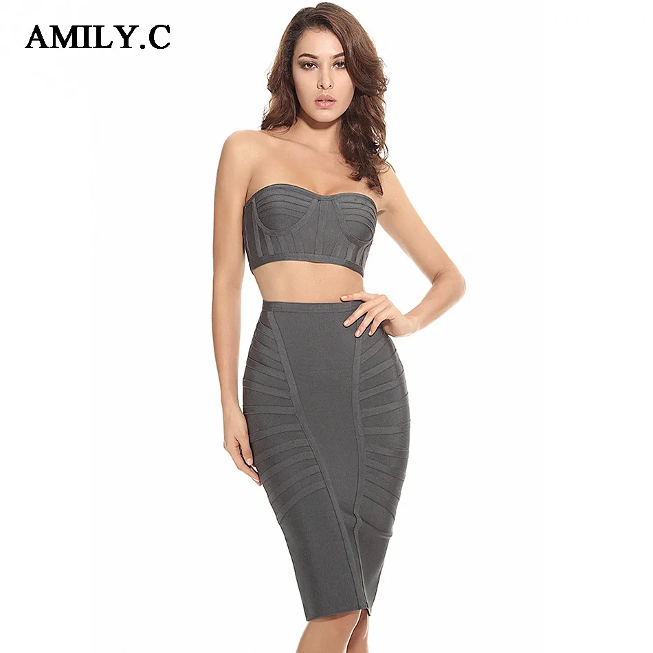 Womens-Dresses-New-Arrival-2016-Grey-Sexy-Strapless-Bandage-Two-Piece-Bustier-Set-Sexy-Clubwear (1)_