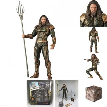 

New Justice League Super Hero Aquaman PVC Action Toys The Flash Model Figure Collection Model Toys For Gifts 16CM & 19CM
