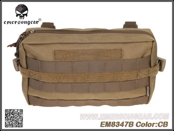 

EMERSON 1000D Molle Drop Leg Utility Waist Pouch Bag Coyote Brown Tactical Waist Hunting Bags Packs
