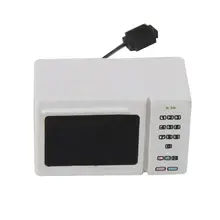 1/12 кухонная утварь набор посуды для кукольного домика миниатюрные кухонные принадлежности модель(Микроволновая печь