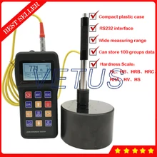 Измеритель твердости Leeb с ЖК-дисплеем, может храниться 100 групп данных, дюрометр, измеритель твердости, VTS-180