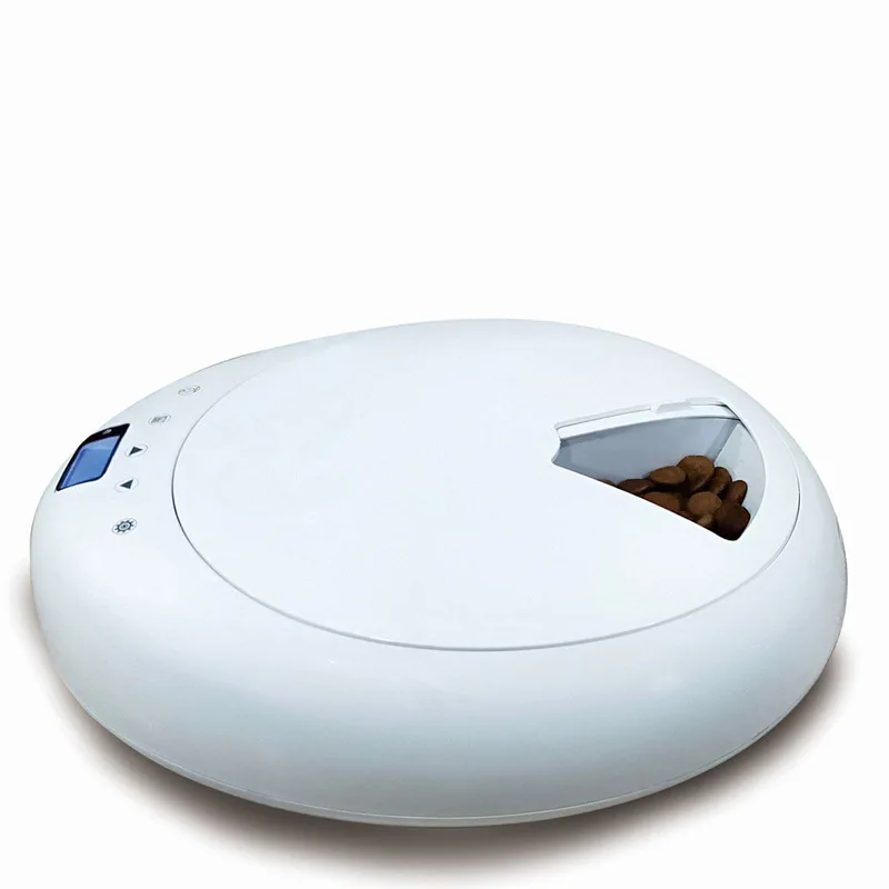 

Original Pet Feeder Timer LCD Digital Automatic 6 Meals Dog Cat Feeder Recorder Timer Bowl Meal Dispenser Set Pet Feeding Time