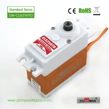 4 шт./лот DM-CLS250TD титановый передаточный механизм без сердечника 25 кг высокий крутящий момент цифровой сервопривод дистанционного управления для rc автомобиль планер робот