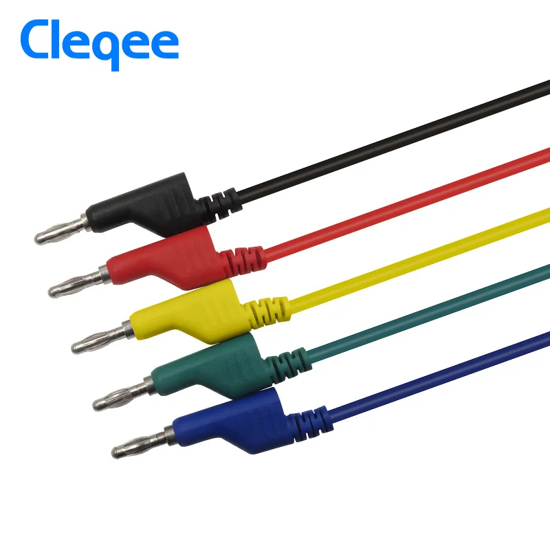 Cleqee P1036A 4 мм вилка банан комплект испытательных проводов для мультиметра кабель