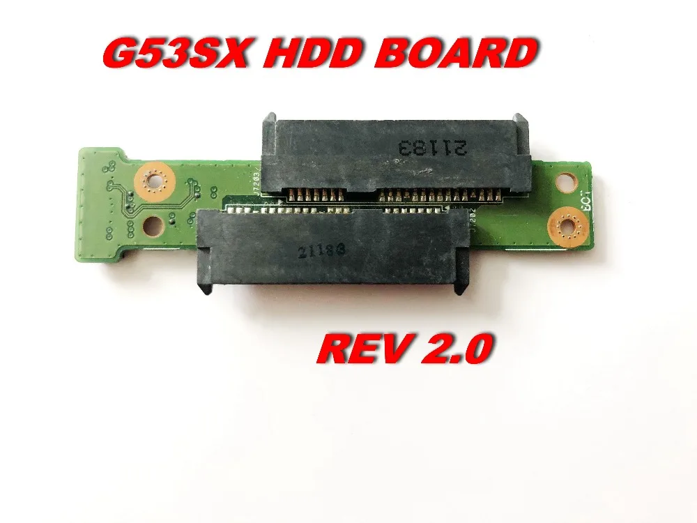 Оригинал для ASUS G53SX жесткий диск HDD плата G53SX_HDD REV 2 0 Бесплатная доставка разъемы |