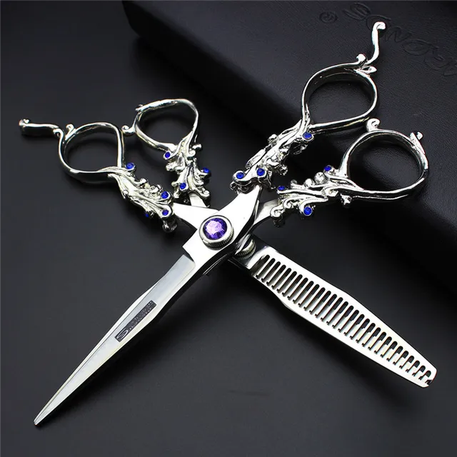 6 Inch Professional Hair Scissors Set Hairdressing Equipment Barber 6 Inch Professional Hair Scissors Set Hairdressing Equipment Barber Supplies Cutting S For Hairdresser To