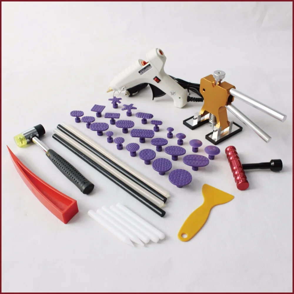 

Car Panel Auto SUV Truck Repair Kit Body Dent Ding Fix-up Puller Removal Kit Tool PDR-312