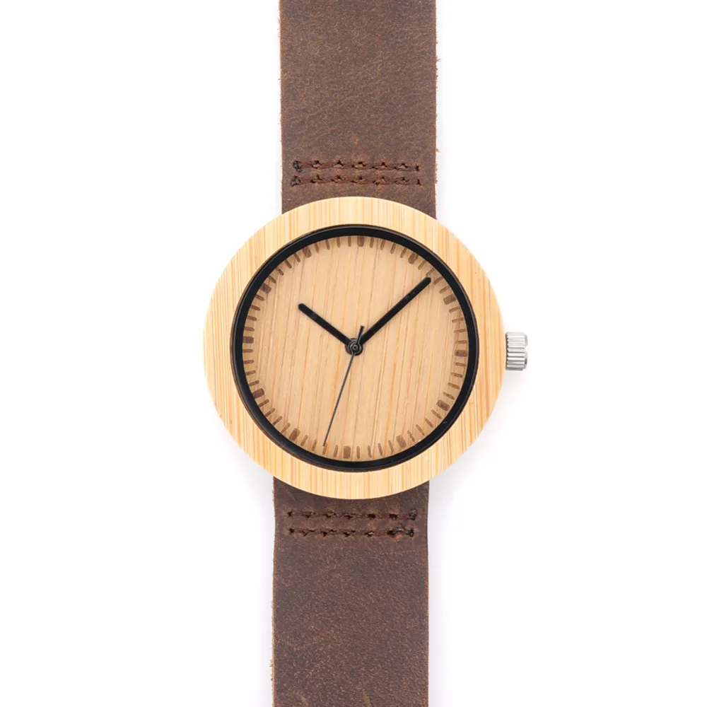 Hot sell Women Dress font b Watch b font font b Wooden b font font b