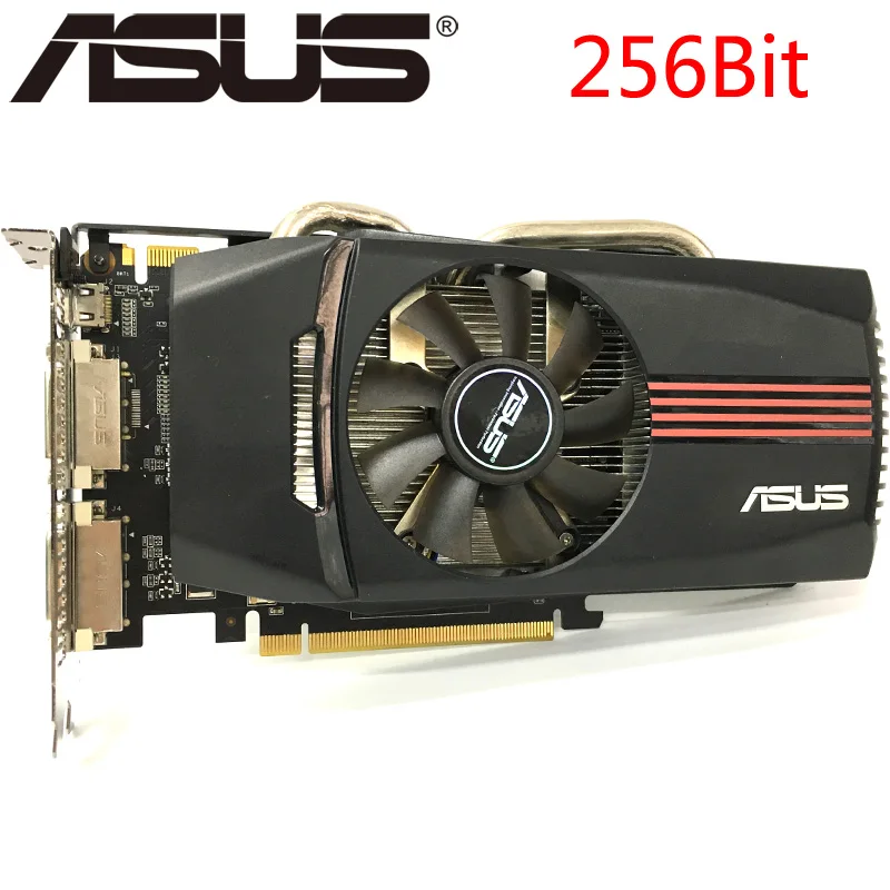 Видеокарта ASUS GTX 560 1 Гб 750 бит GDDR5 графические карты для nVIDIA Geforce GTX560 б/у VGA мощнее