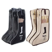 Practical Shoe Pocket Boot Cover 2 Size Case Travel Korea Style Zipper
