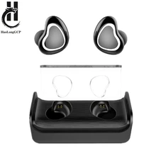 Мини настоящие беспроводные наушники bluetooth наушники гарнитура в ухо с зарядным устройством для xiaomi iPhone 6 7 8 Plus X