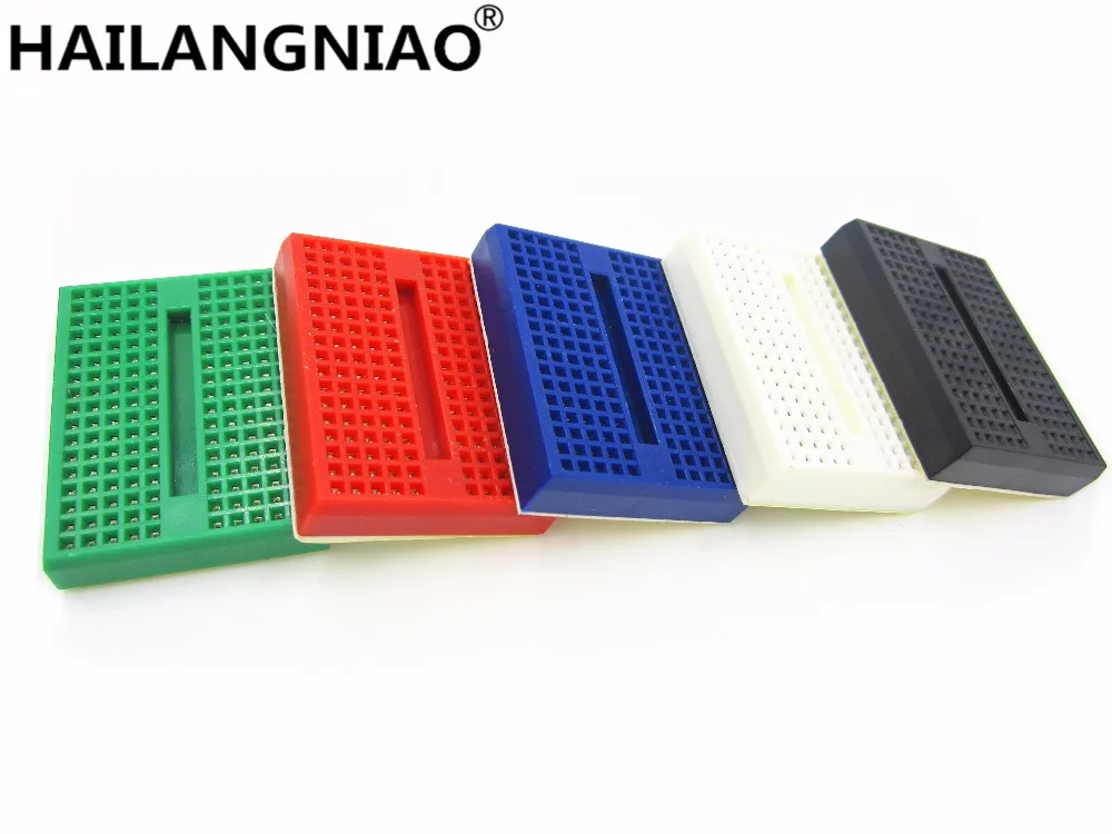 

SYB-170 Mini Solderless Prototype Breadboard 170 Tie-points for ATMEGA PIC for UNO