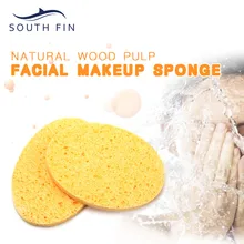 Края шлифовальные волны на поверхности лица спонж для умывания губка для очистки лица 2 шт Ослепительная девушка магазин