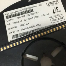 3000 шт. Люмен LED подвестка 0,5 Вт 3В 3020 3021 3022 холодный белый ЖК-дисплей Подсветка для ТВ Применение SVME3020M-RW-0050