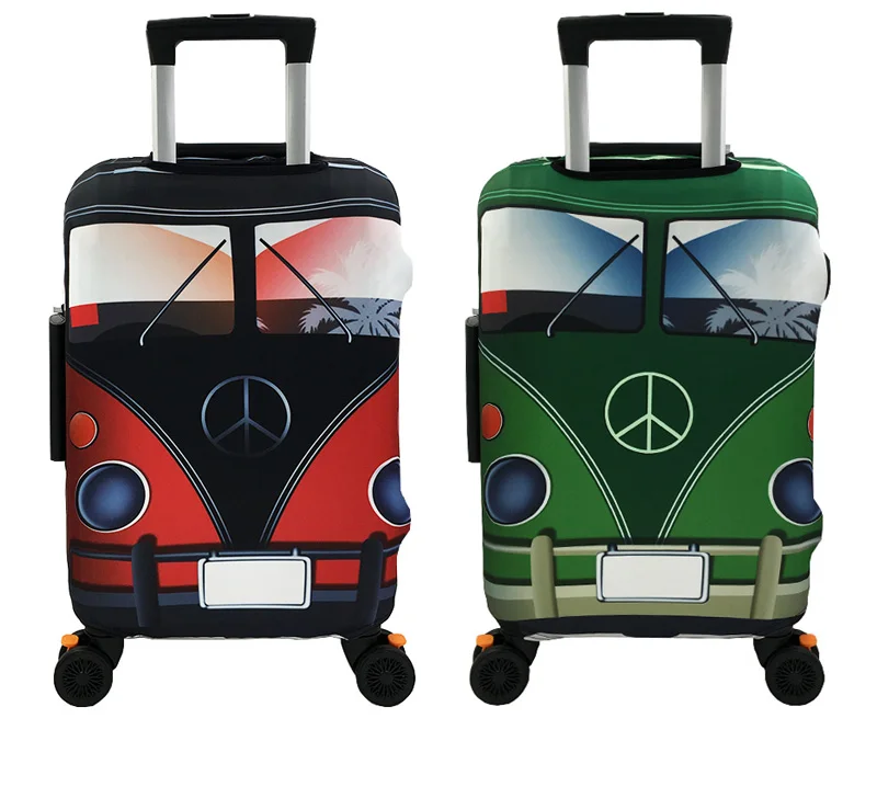 REREKAXI Дорожный чемодан эластичный багажный Чехол 18-32 дюймов тележка пылезащитные Чехлы багаж защитный кожух дорожные аксессуары