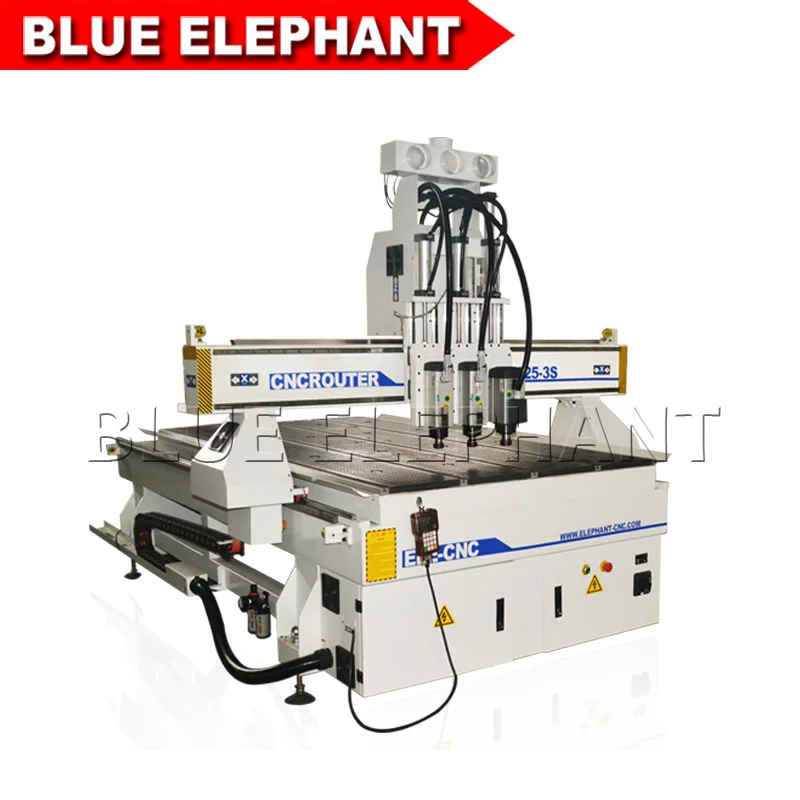 High Quality Multi Heads Cnc Router 1325 , Precision Cnc Router Machine