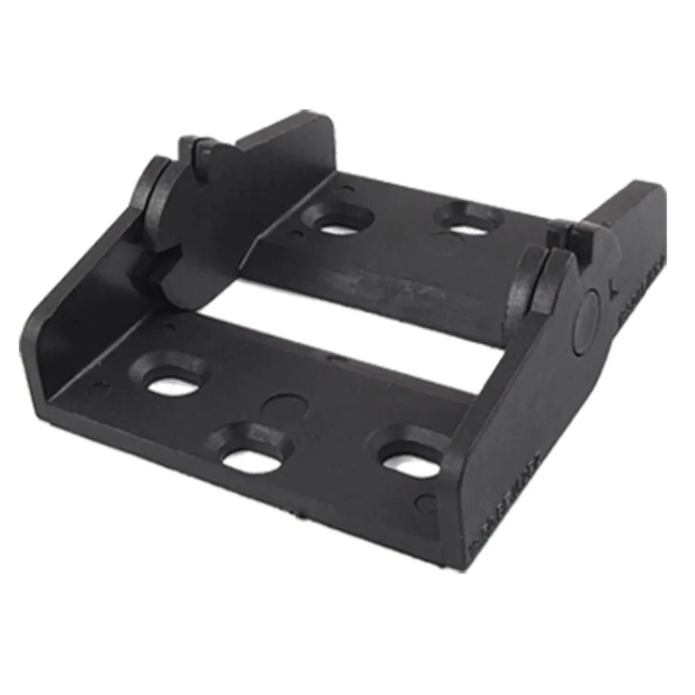 Black Drag Chain Cable Carrier Connector Adapter 18 x 50mmin