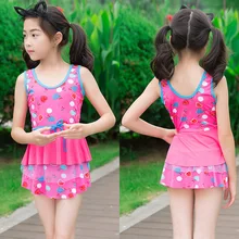 Детский купальник из двух предметов; красивые купальники для девочек; Детские танкини; комплект; От 8 до 12 лет; детские купальные костюмы; Новинка; пляжная одежда для девочек