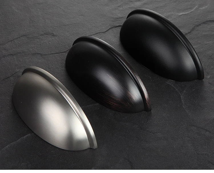 

Shell shape European drawer handle semi-circular cabinet handle 5 color available
